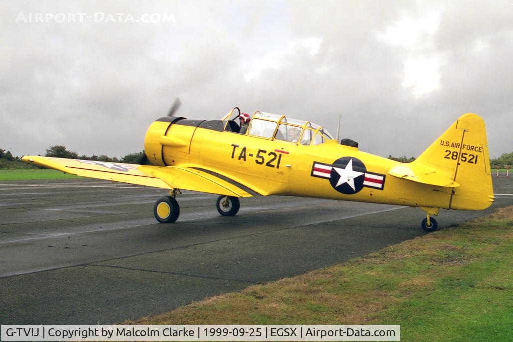 G-TVIJ, 1952 Canadian Car & Foundry T-6H Harvard Mk.4 C/N CCF4-442, CCF T-6J Harvard Mk4 at North Weald, UK.