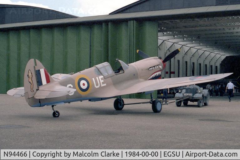 N94466, 1942 Curtiss P-40E C/N AK-899, Curtiss Kittyhawk IA at The Imperial War Museum, Duxford.