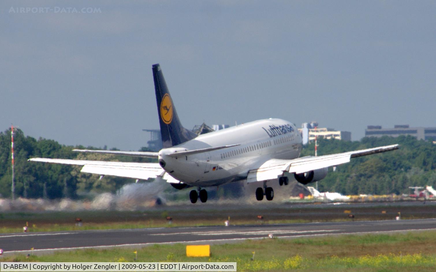 D-ABEM, 1991 Boeing 737-330 C/N 25416, Arrival from HAM