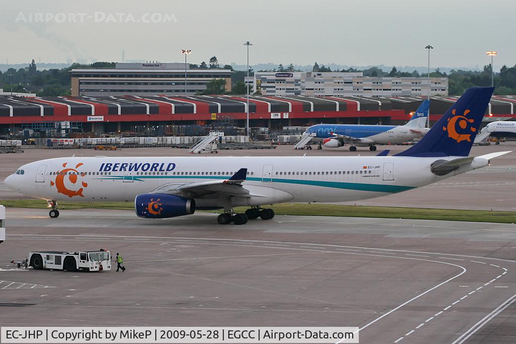 EC-JHP, 2005 Airbus A330-343X C/N 670, Involved in the airlift of fans for this years Champions League final.