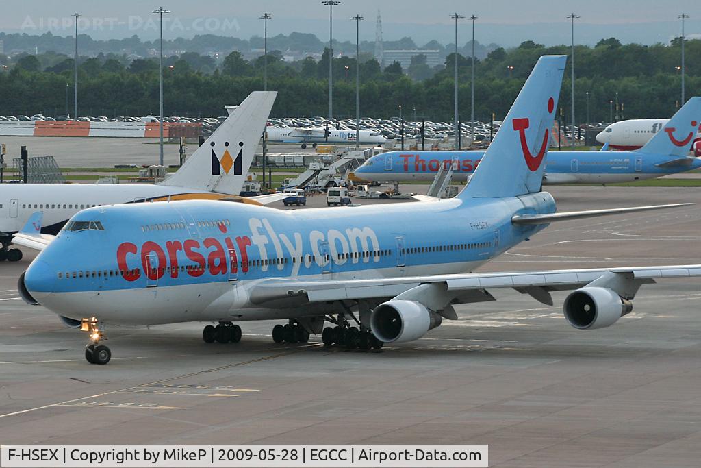 F-HSEX, 1993 Boeing 747-422 C/N 26878, Involved in the airlift of fans for this years Champions League final.