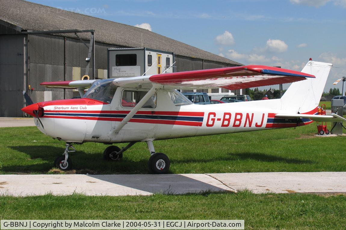 G-BBNJ, 1973 Reims F150L C/N 1038, Reims Cessna F150L at Sherburn-in-Elmet, UK.
