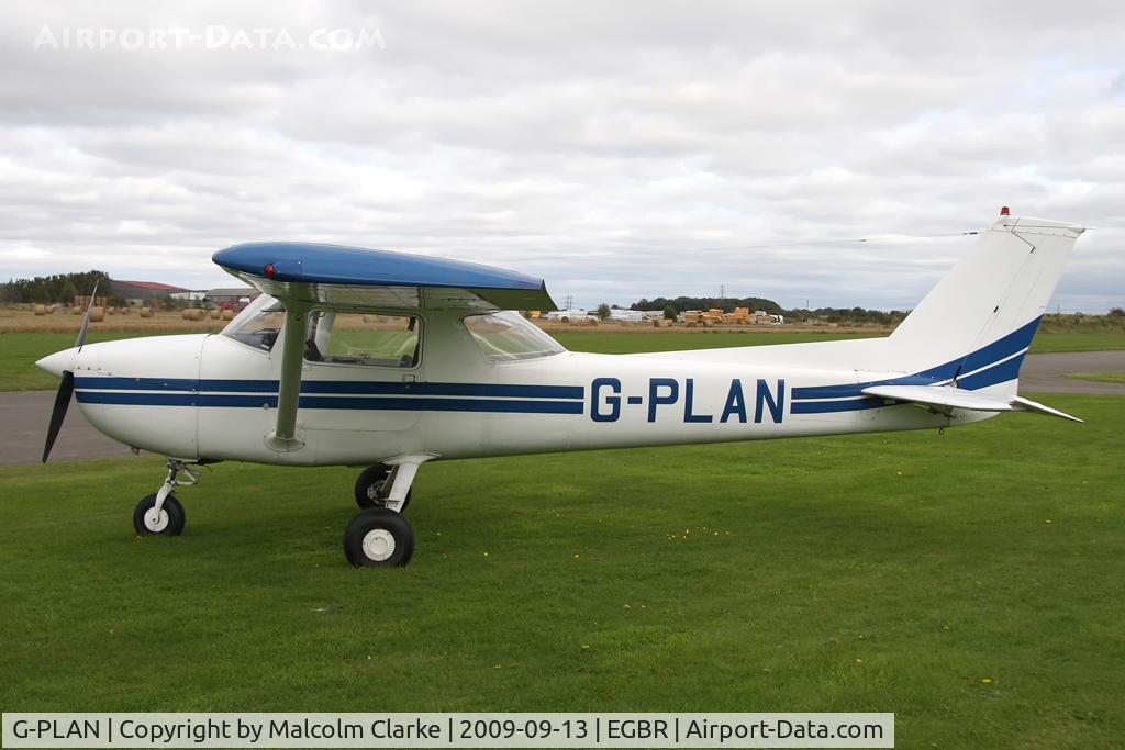 G-PLAN, 1974 Reims F150L C/N 1066, Reims Cessna F150L at Breighton Airfield, UK.