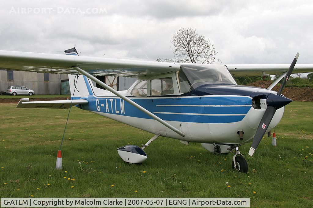 G-ATLM, 1966 Reims Cessna F172G Skyhawk C/N 0252, Reims Cessna F172G Skyhawk at Bagby Airfield, UK.
