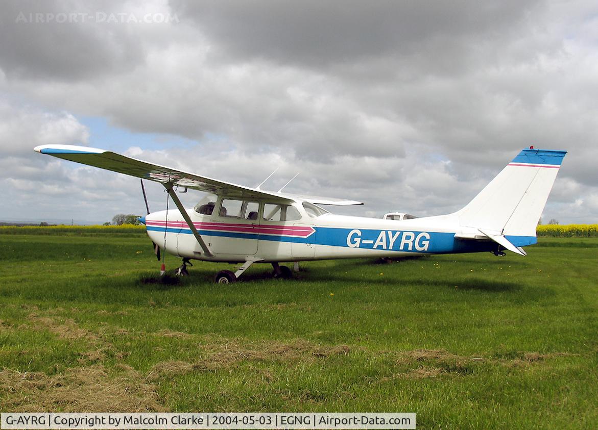 G-AYRG, 1971 Reims Cessna F172K, c/n 0761, Reims Cessna F172K Skyhawk at Bagby Airfield's May Fly-in, UK.