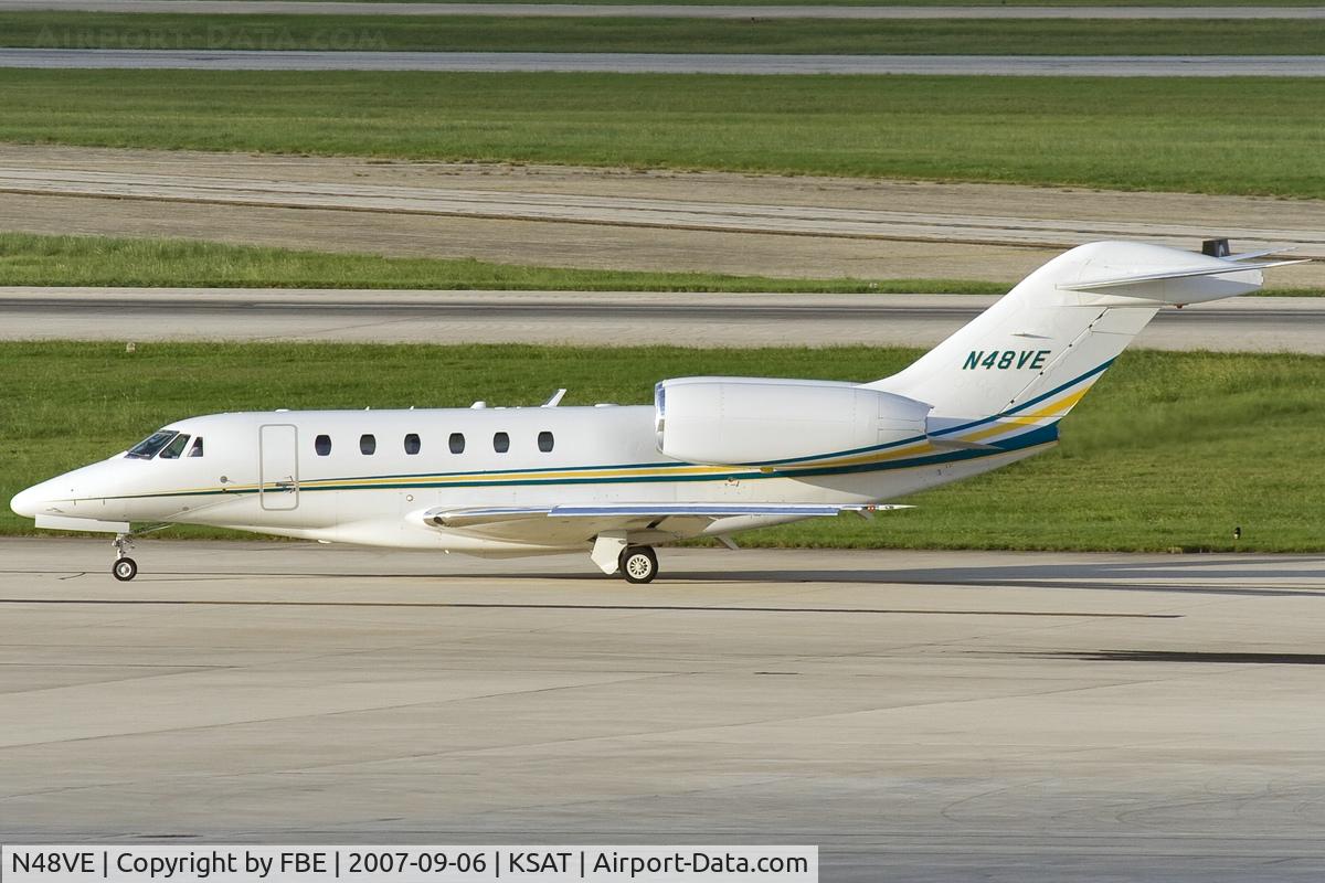 N48VE, 2005 Cessna 750 Citation X C/N 750-0248, CitationX what a large business plane