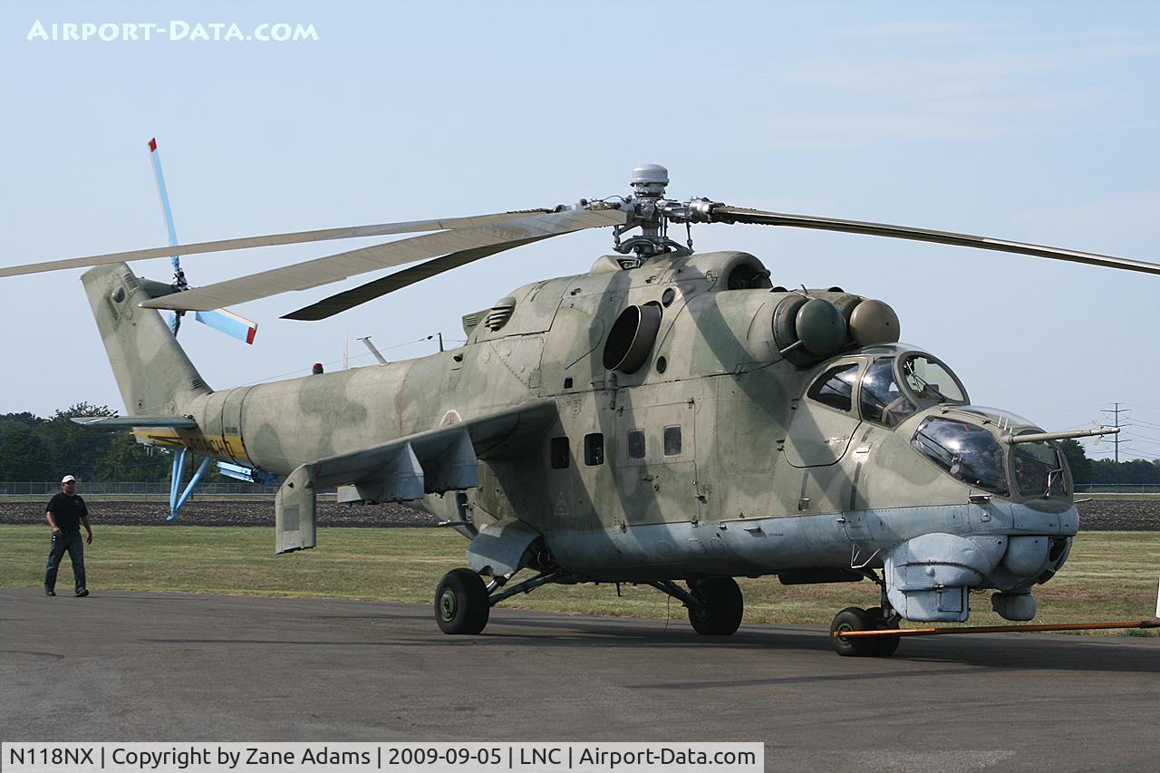 N118NX, Mil MI-24D C/N 150153, Warbirds on Parade 2009 - at Lancaster Airport, Texas- Mi-24 Hind of the Cold War Air Museum