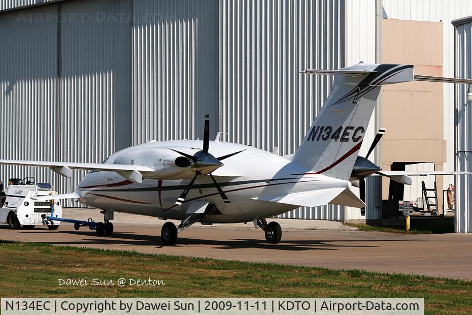 N134EC, 2008 Piaggio P-180 Avanti II C/N 1160, Denton