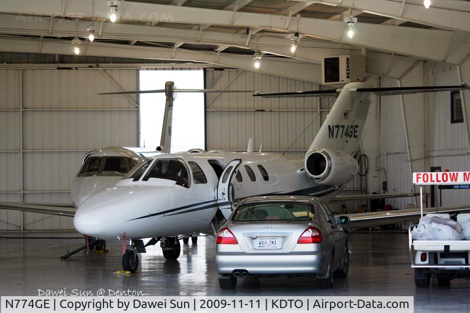 N774GE, 2001 Cessna 525 CitationJet C/N 525-0457, denton