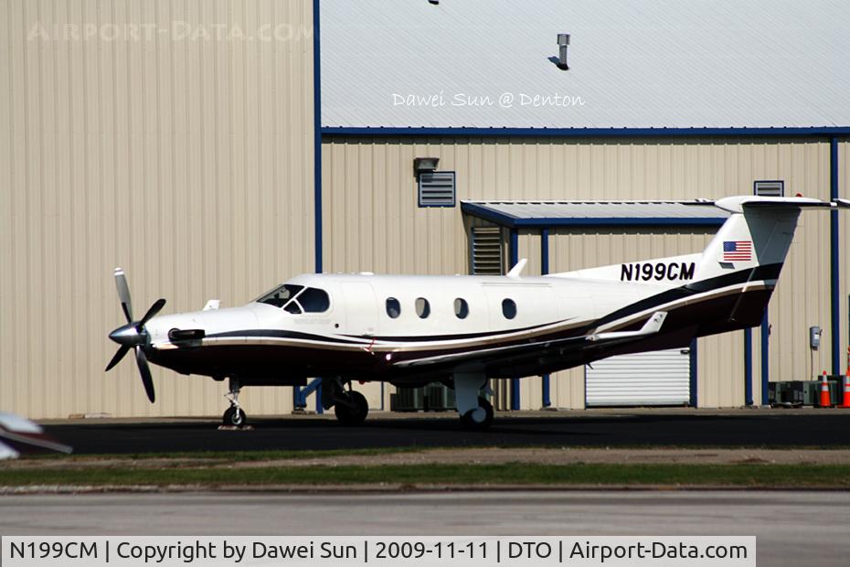 N199CM, 1999 Pilatus PC-12/45 C/N 262, denton