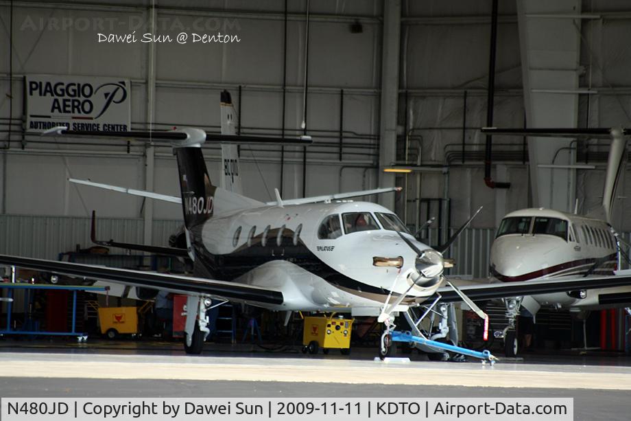N480JD, 2008 Pilatus PC-12/47E C/N 1095, denton