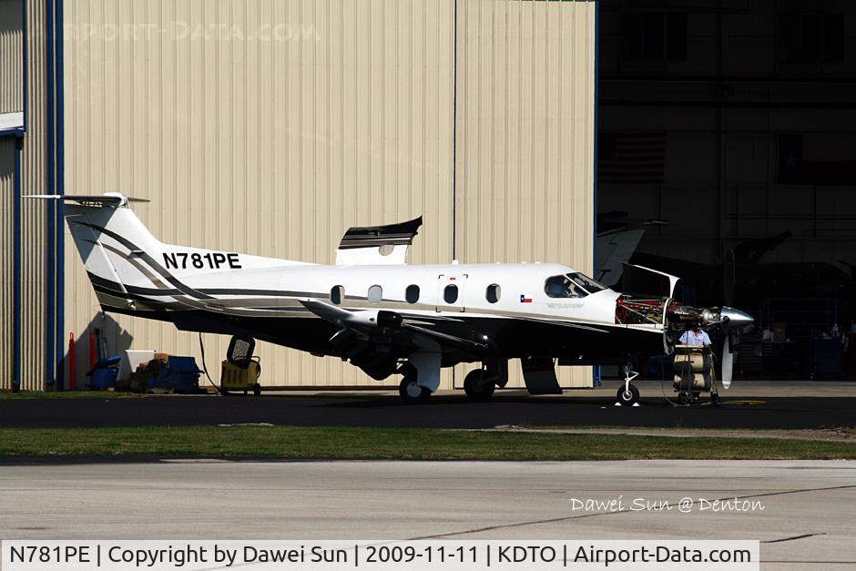 N781PE, 2006 Pilatus PC-12/47 C/N 781, denton