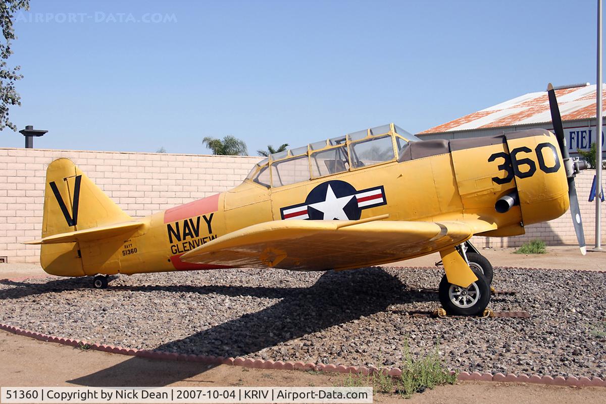 51360, 1943 North American SNJ-4 Texan C/N 88-13627, KRIV c/n quoted is incorrect real c/n unknown