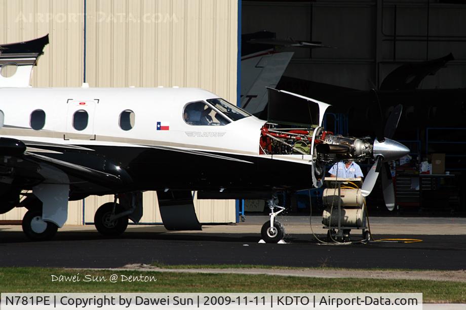N781PE, 2006 Pilatus PC-12/47 C/N 781, test engine