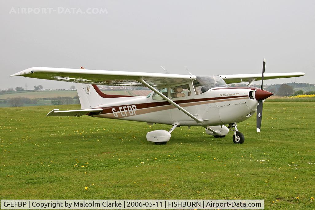 G-EFBP, 1980 Reims FR172K Hawk XP C/N 0664, Reims FR172K Hawk XP at Fishburn Airfield, UK in 2006.