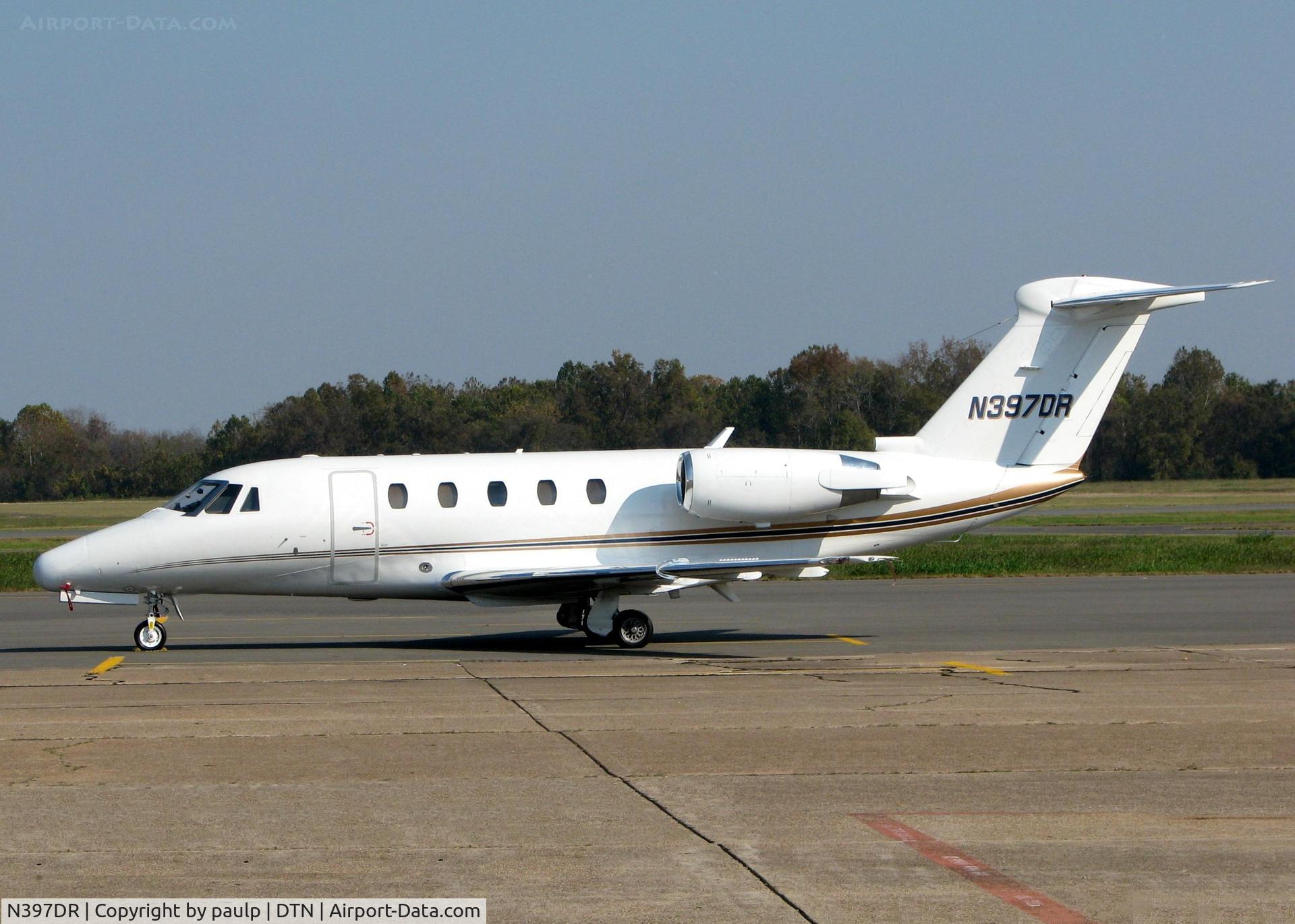 N397DR, 1986 Cessna 650 Citation III C/N 650-0107, At Downtown Shreveport.