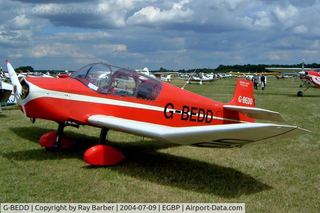 G-BEDD, 1958 Jodel D-117A C/N 915, SAN Jodel D117A Gran Tourisme [915] Kemble~G 09/07/2004. Seen at the PFA Fly in 2004 Kemble UK.