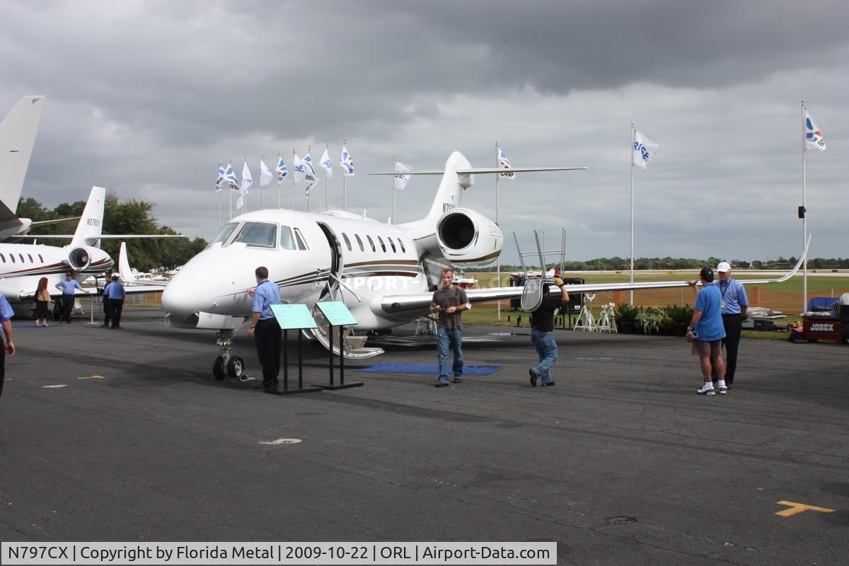 N797CX, 2009 Cessna 750 Citation X C/N 750-0297, Cessna 750 with winglets