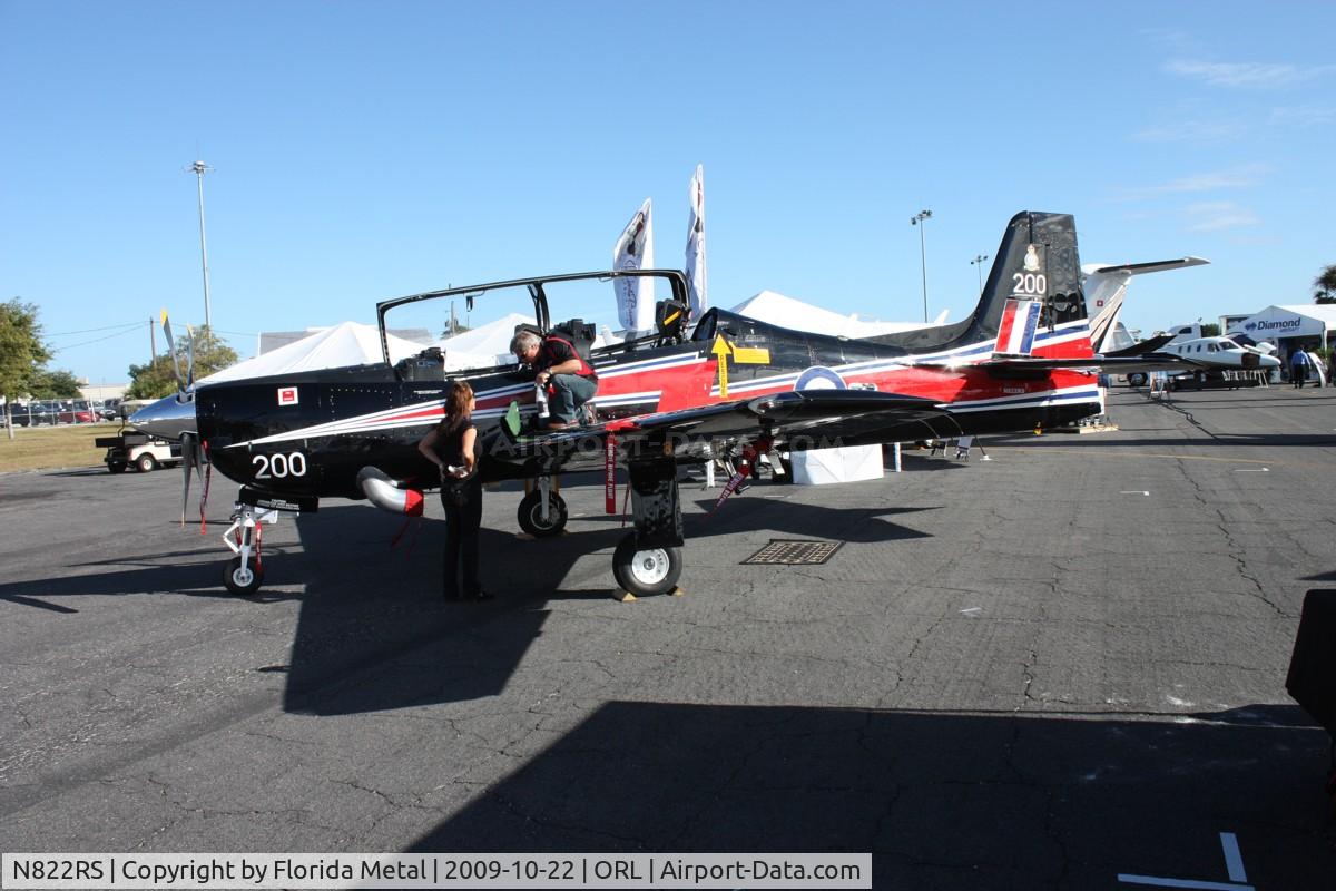 N822RS, 1989 Short S-312 Tucano T1 C/N S025/T25, Short Brothers S312 Tucano