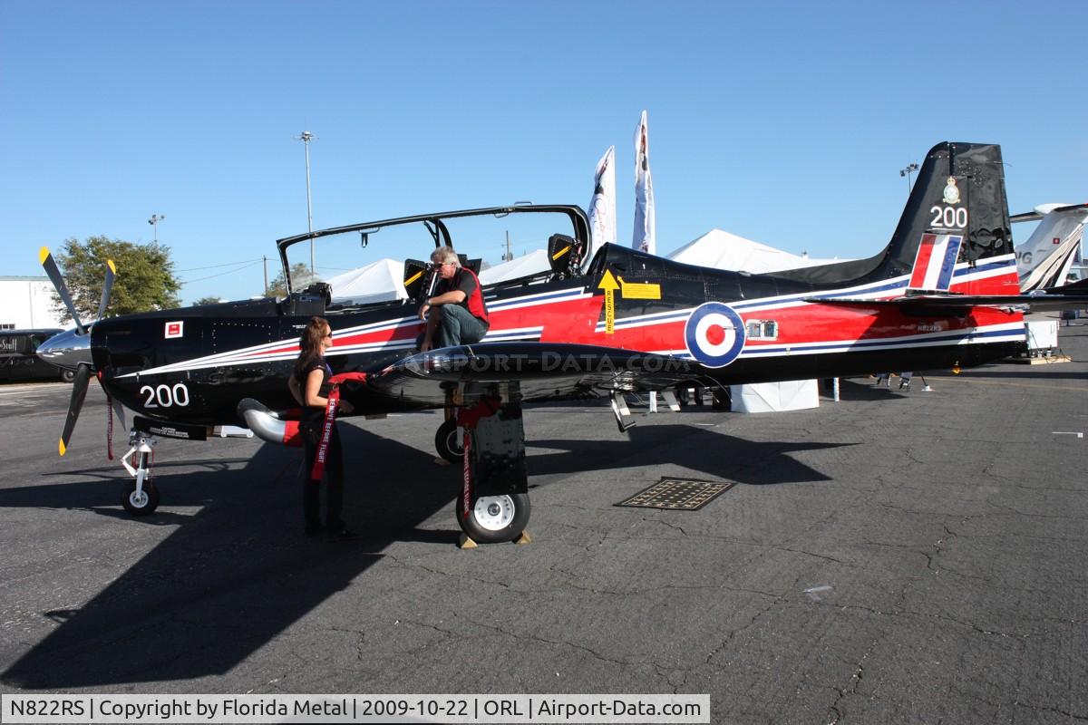 N822RS, 1989 Short S-312 Tucano T1 C/N S025/T25, Short Brothers S312 Tucano