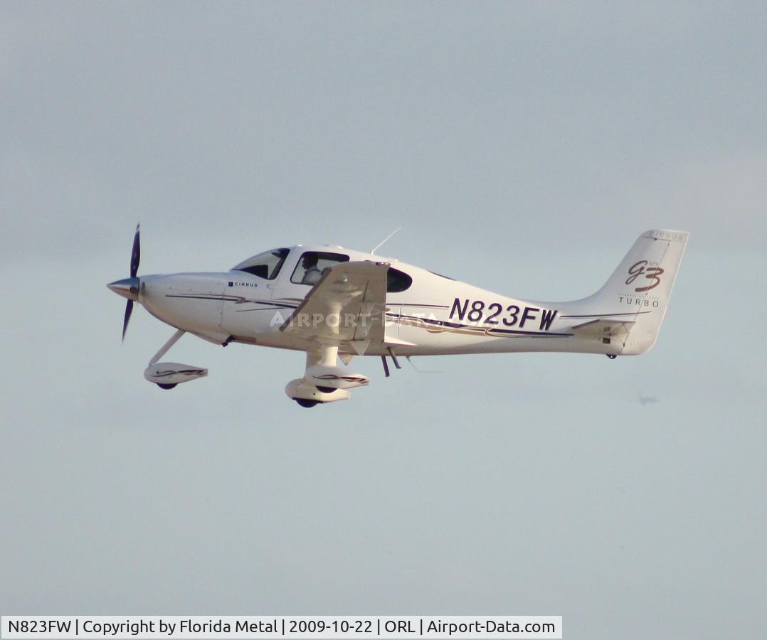 N823FW, 2007 Cirrus SR22 C/N 2455, Cirrus SR22