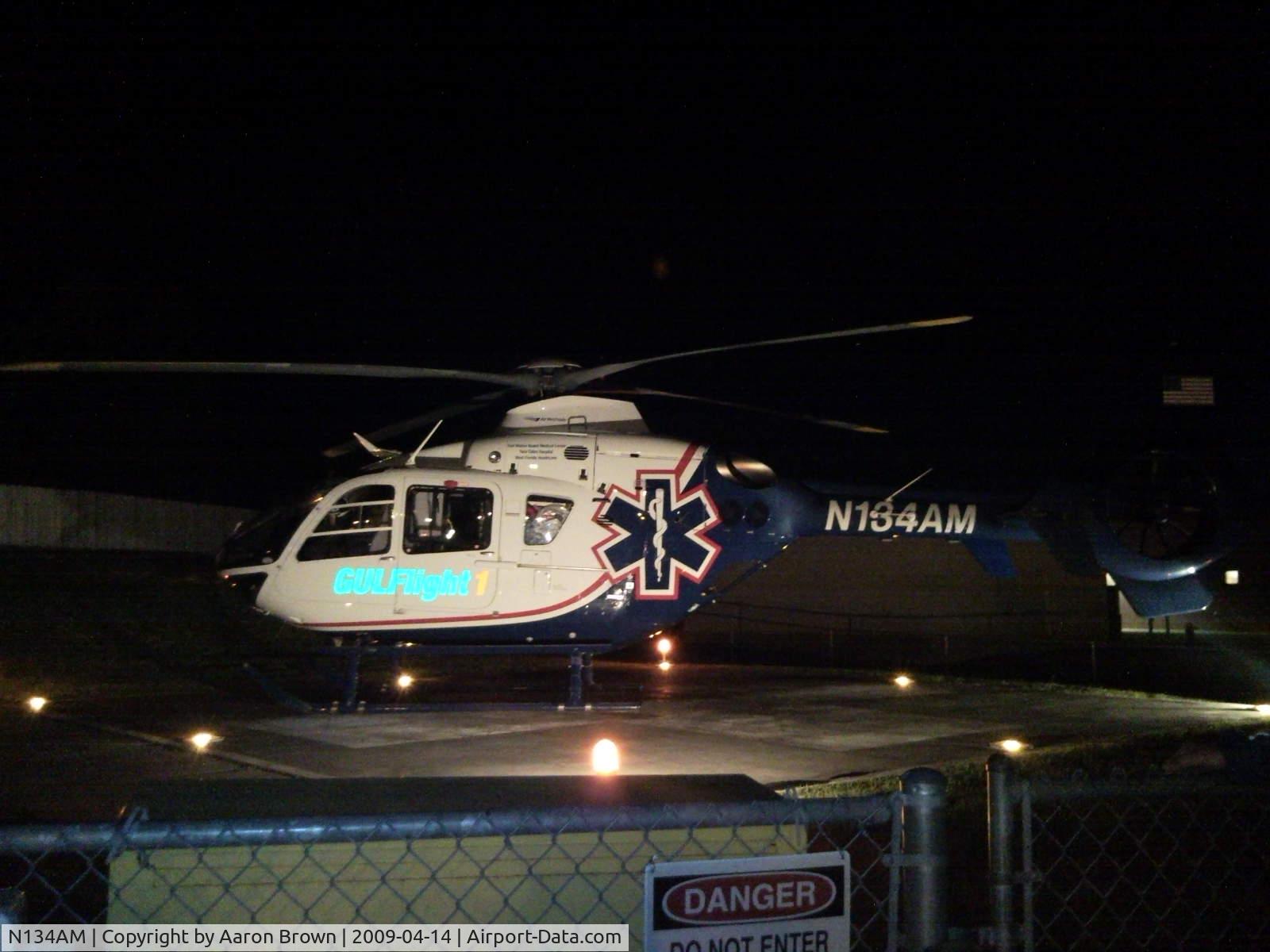 N134AM, 2004 Eurocopter EC-135P-2 C/N 0324, GULFlight 1 at base, Twin Cities Hospital, Niceville, Florida