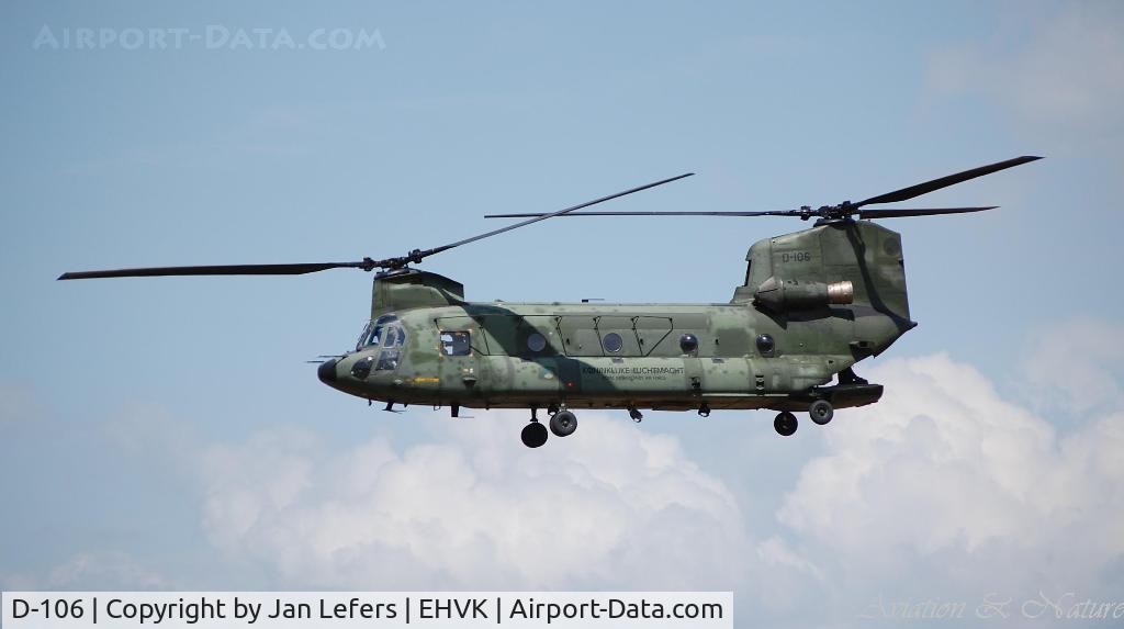 D-106, Boeing CH-47D Chinook C/N M.4106, Royal Netherlanmds Air Force