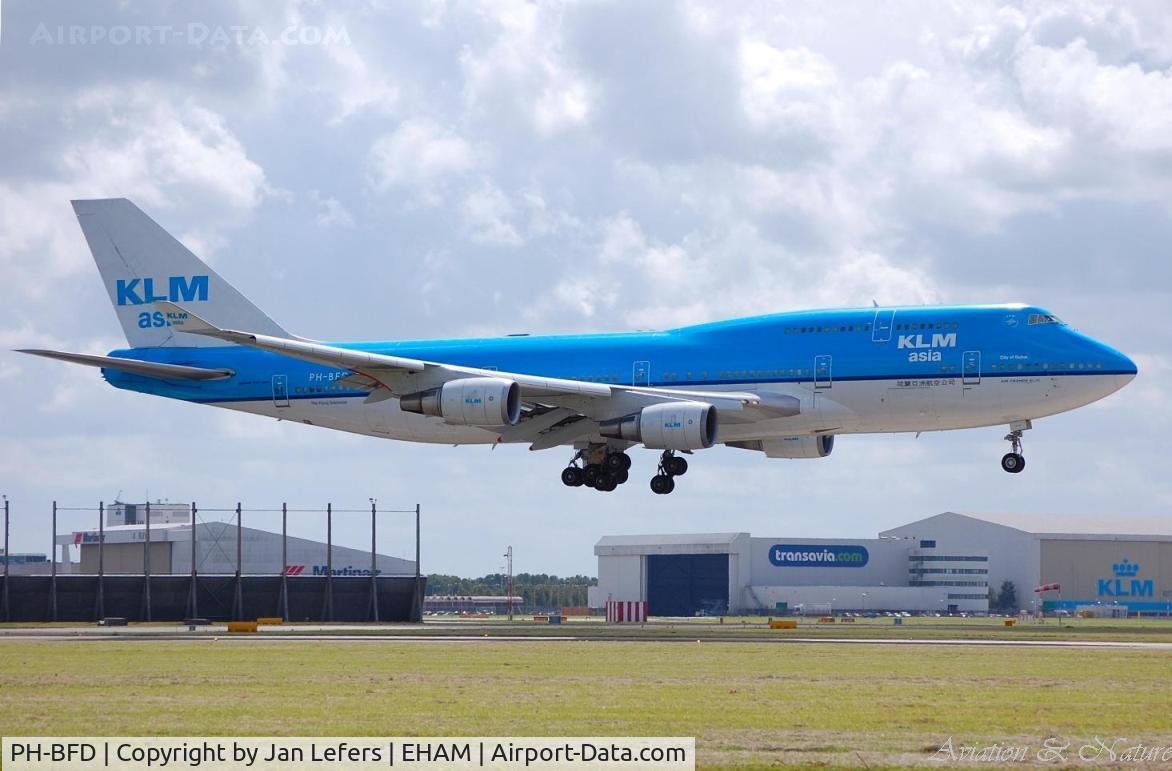 PH-BFD, 1989 Boeing 747-406BC C/N 24001, KLM Boeing 747