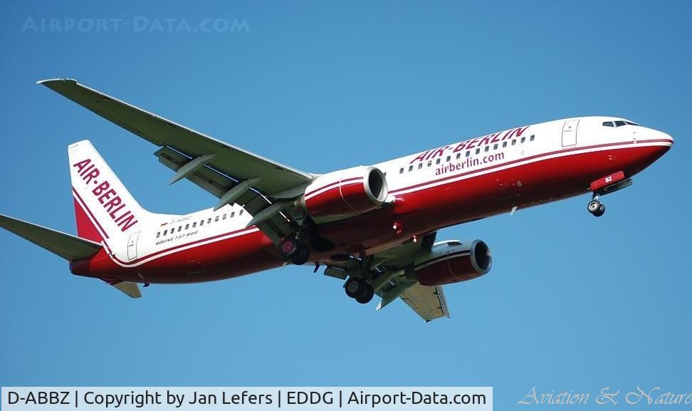 D-ABBZ, 2001 Boeing 737-85F C/N 30478, Air Berlin Boeing 737