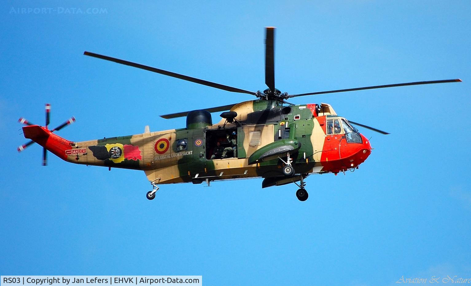 RS03, 1976 Westland Sea King Mk.48 C/N WA833, Belgium Air Force