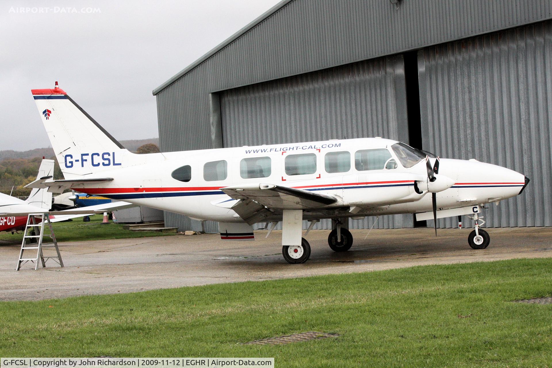 G-FCSL, 1972 Piper PA-31-350 Chieftain C/N 31-7852052, At Goodwood