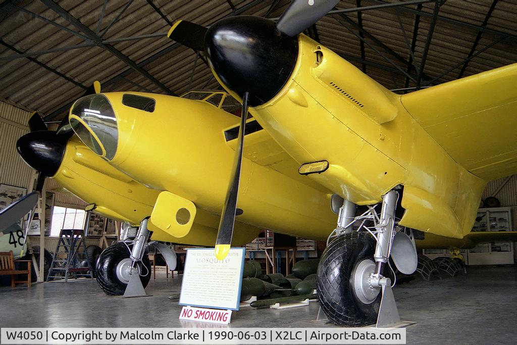 W4050, 1940 De Havilland DH.98 Mosquito Prototype C/N 98001, De Havilland DH-98 Mosquito Prototype at the Mosquito Aircraft Museum, Salisbury Hall, UK in 1990.