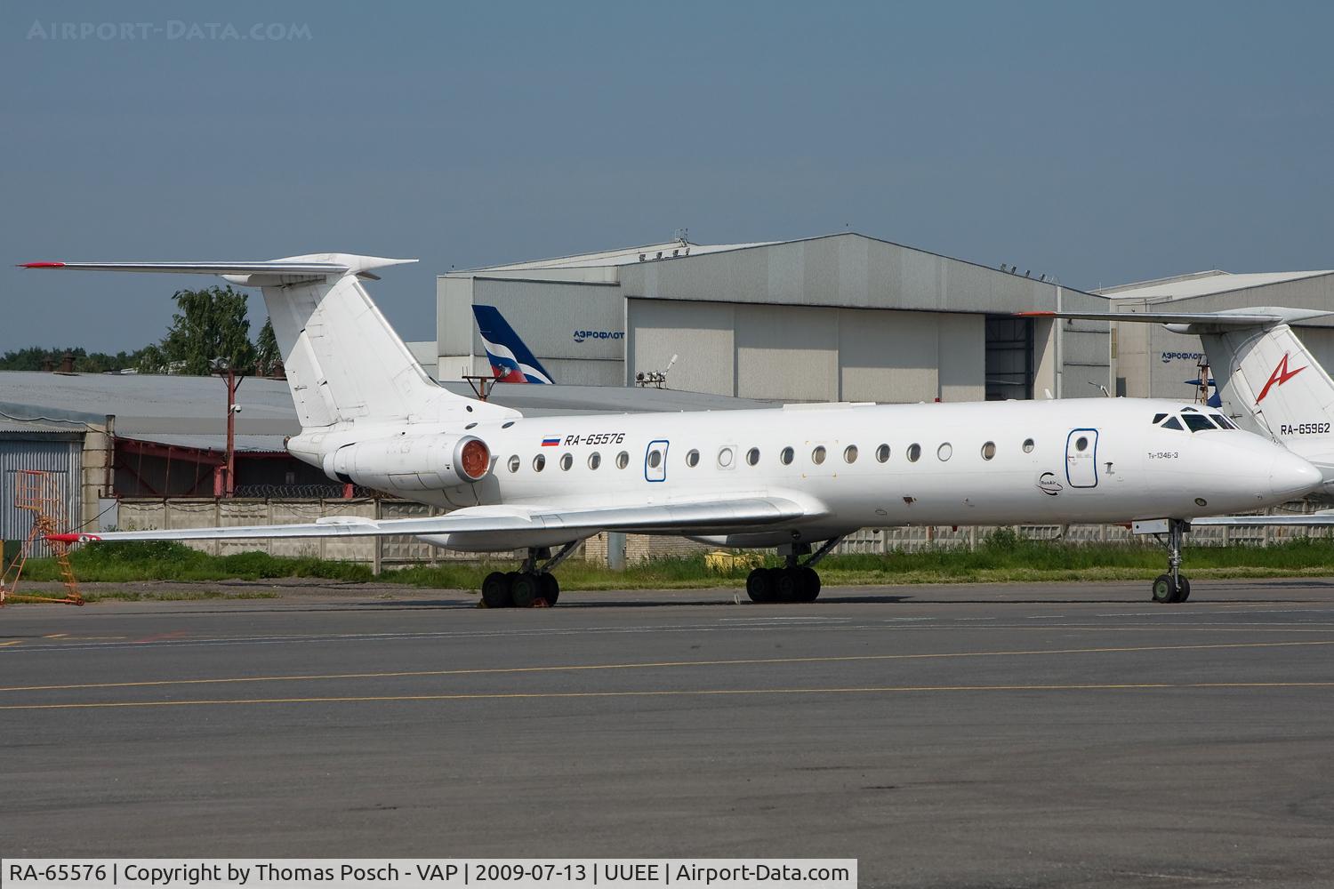 RA-65576, 1980 Tupolev Tu-134B-3 C/N 63285, Rusair