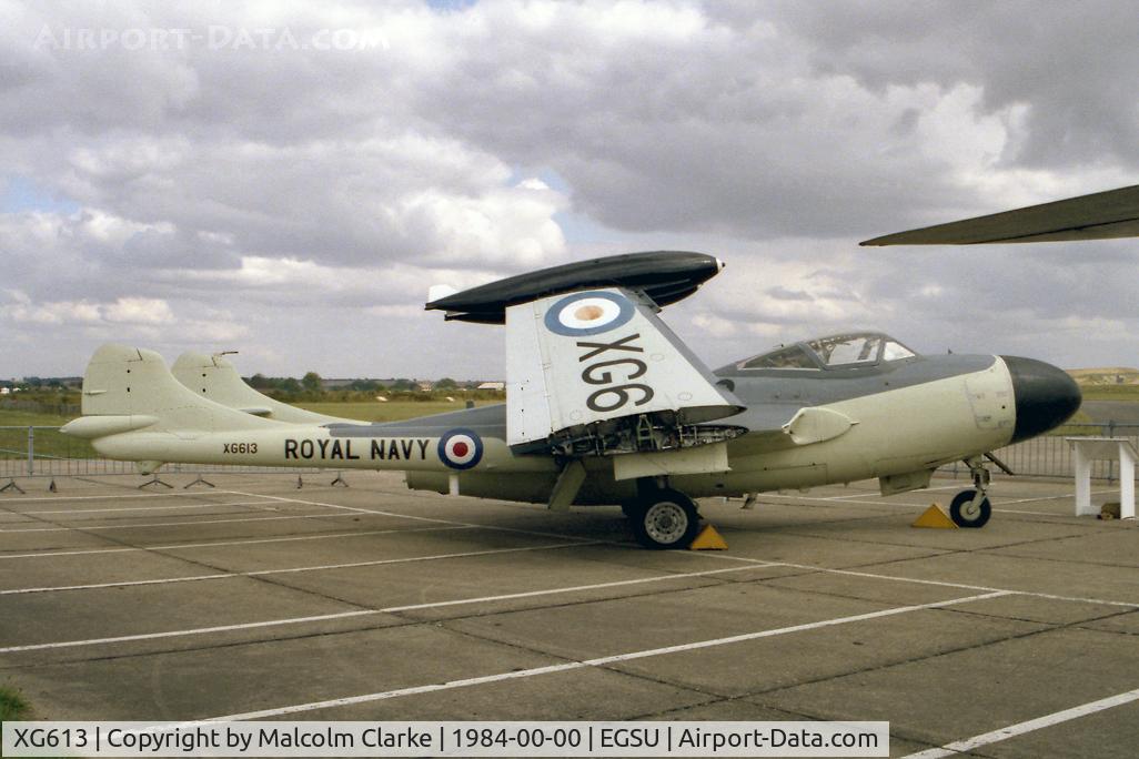 XG613, De Havilland DH-112 Sea Venom FAW.21 C/N 12904, De Havilland DH.112 Sea Venom FAW21. At the Imperial War Museum, Duxford.
