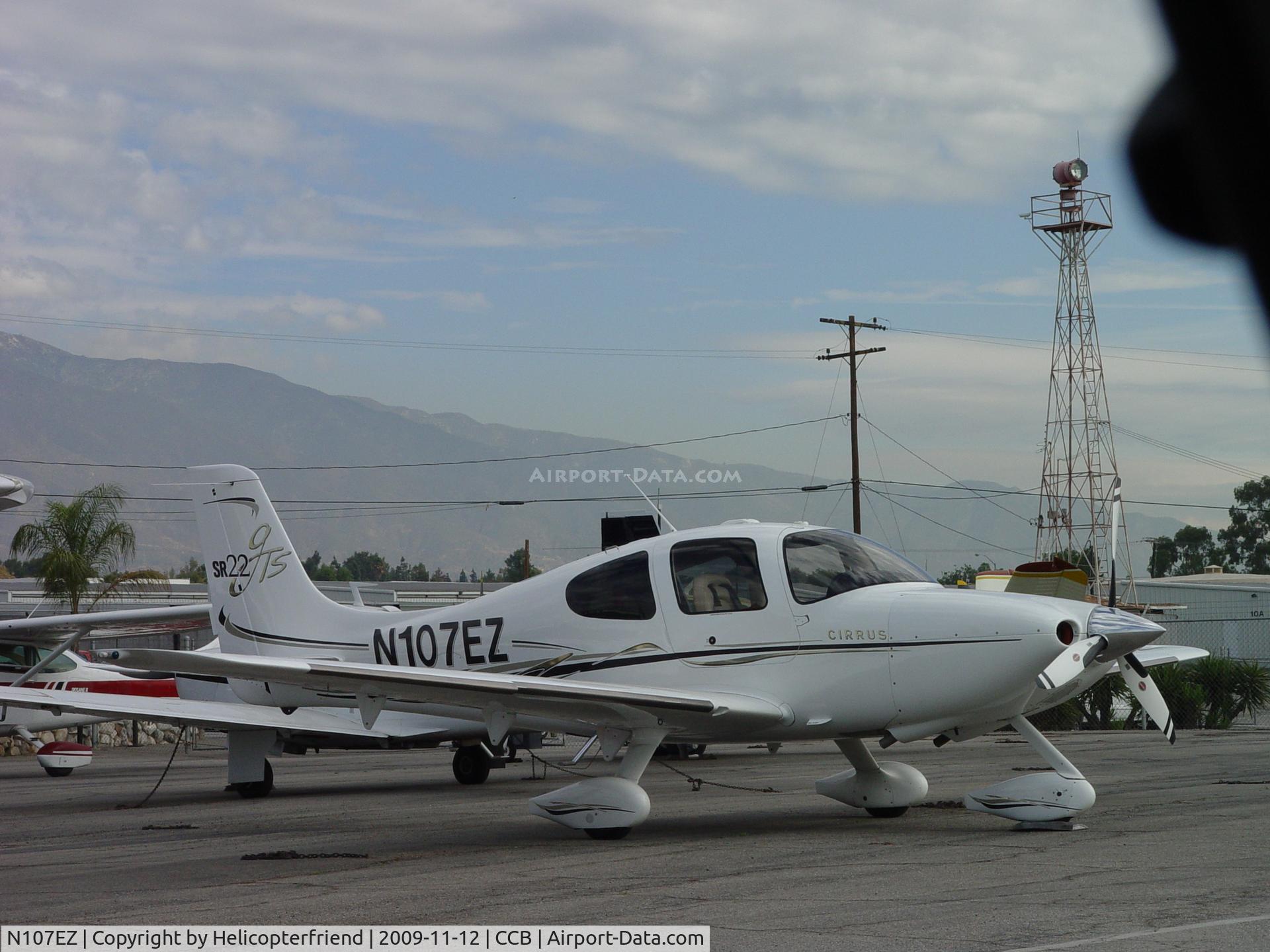 N107EZ, 2006 Cirrus SR22 C/N 2031, Parked at Cable