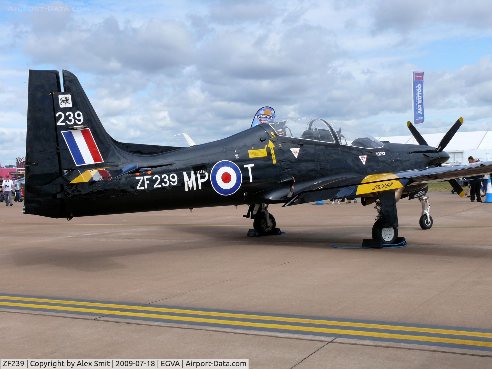 ZF239, 1990 Short S-312 Tucano T1 C/N S041/T39, Embraer SD312 Tucano T1 ZF239/MPT Royal Air Force