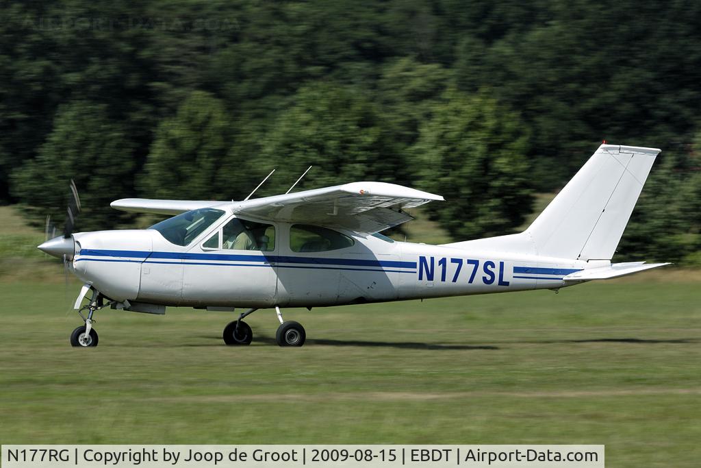 N177RG, 1971 Cessna 177RG Cardinal C/N 177RG0048, arrival at Schaffen-Diest.