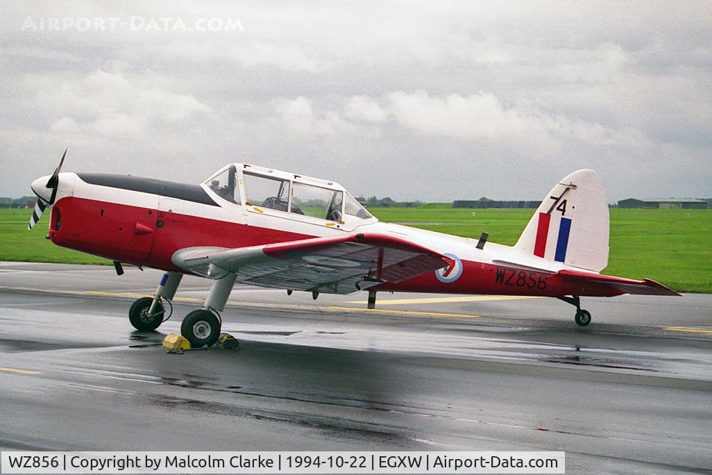 WZ856, 1953 De Havilland DHC-1 Chipmunk T.10 C/N C1/0880, De Havilland Chipmunk T.10. From RAF No 7 AEF, Newton and seen at RAF Waddington's Photocall 94.