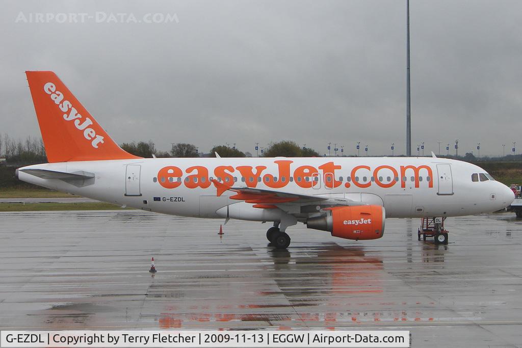 G-EZDL, 2008 Airbus A319-111 C/N 3569, Easyjet A319 at Luton