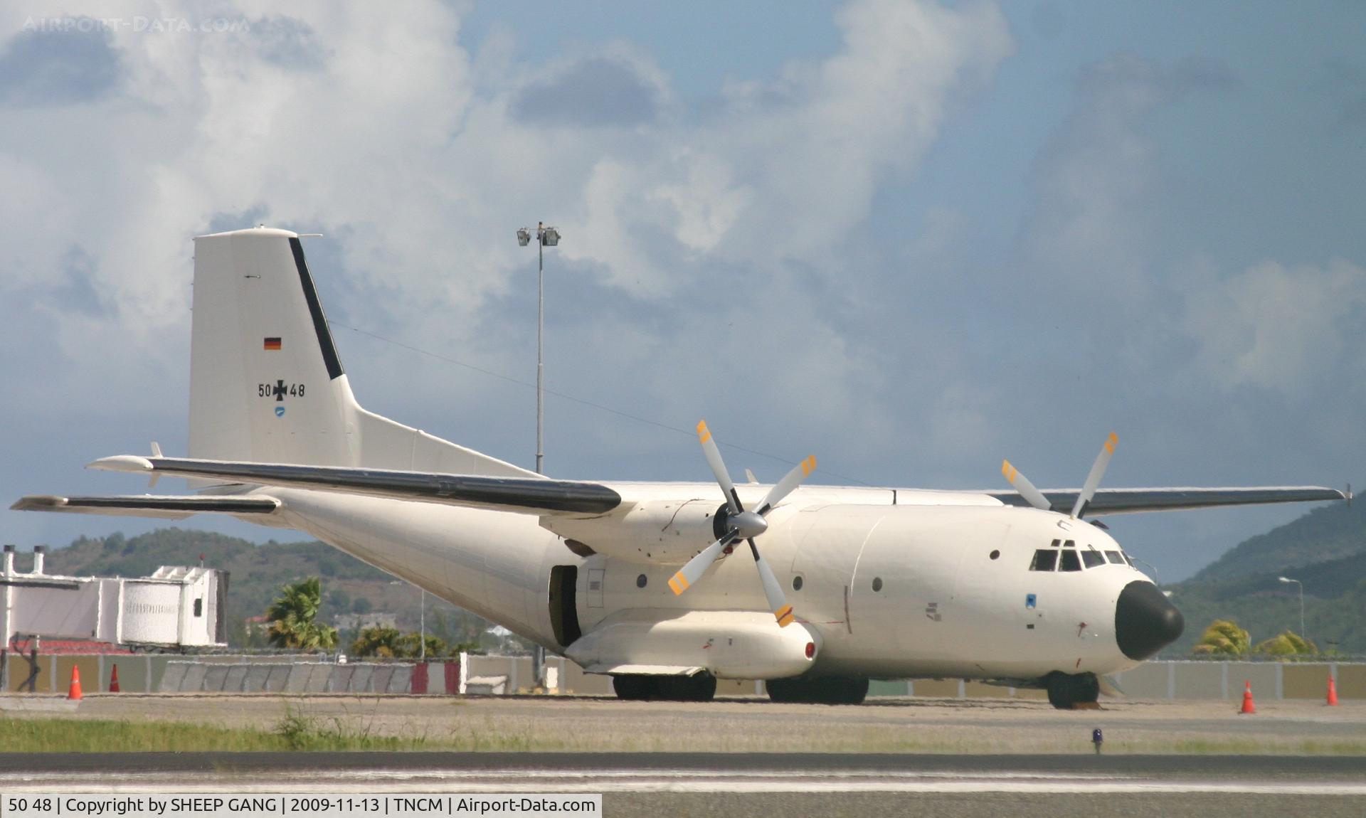 50 48, Transall C-160D C/N D70, Special visit of this rare bird!  Air Force Transall C-160D 