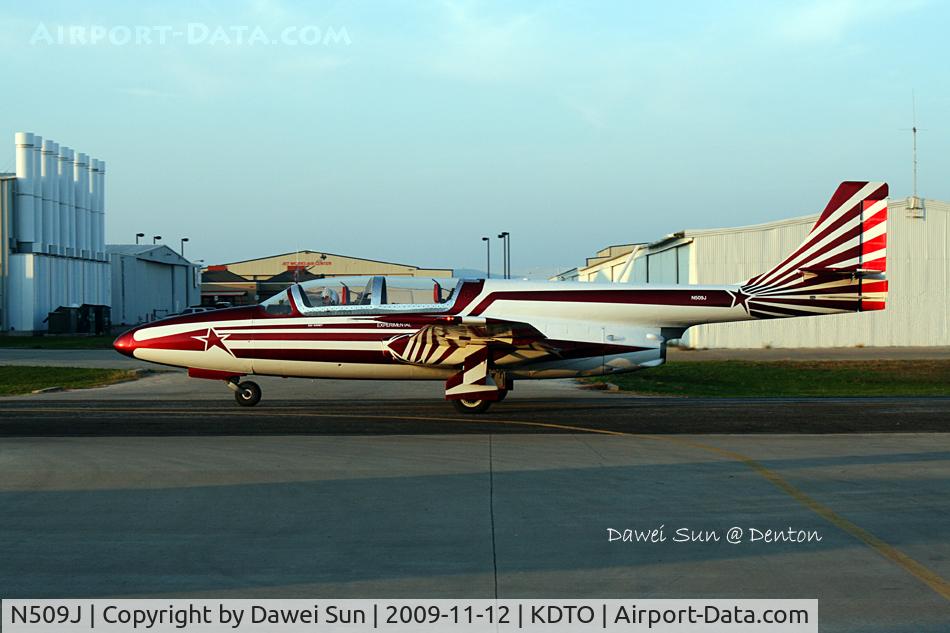 N509J, PZL-Mielec TS-11 Iskra C/N 1H0509, denton