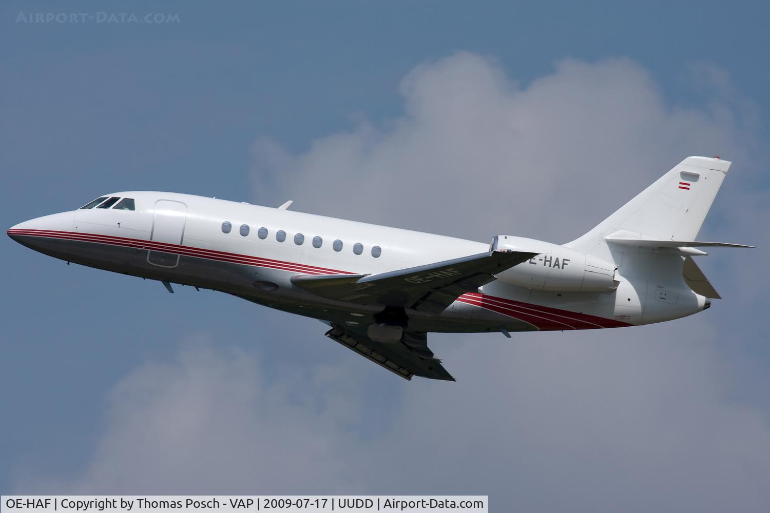 OE-HAF, 2005 Dassault Falcon 2000LX C/N 223, Jet Alliance
