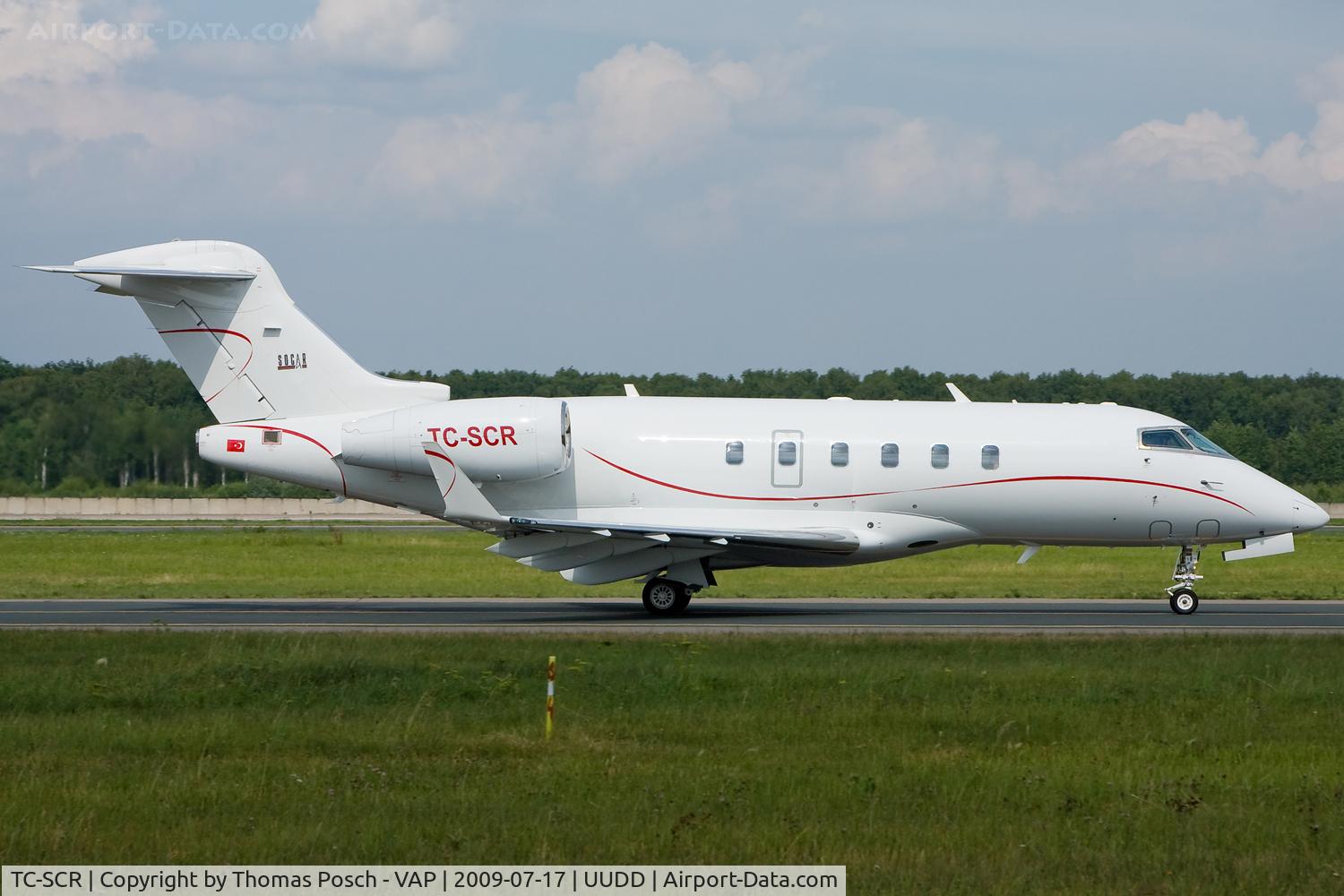 TC-SCR, 2006 Bombardier Challenger 300 (BD-100-1A10) C/N 20136, Palmali Shipping Group