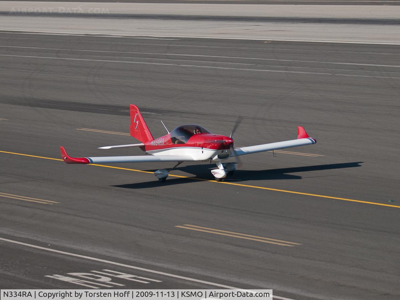 N334RA, 2008 Aero AT-4 LSA C/N AT4-016, N334RA taxiing