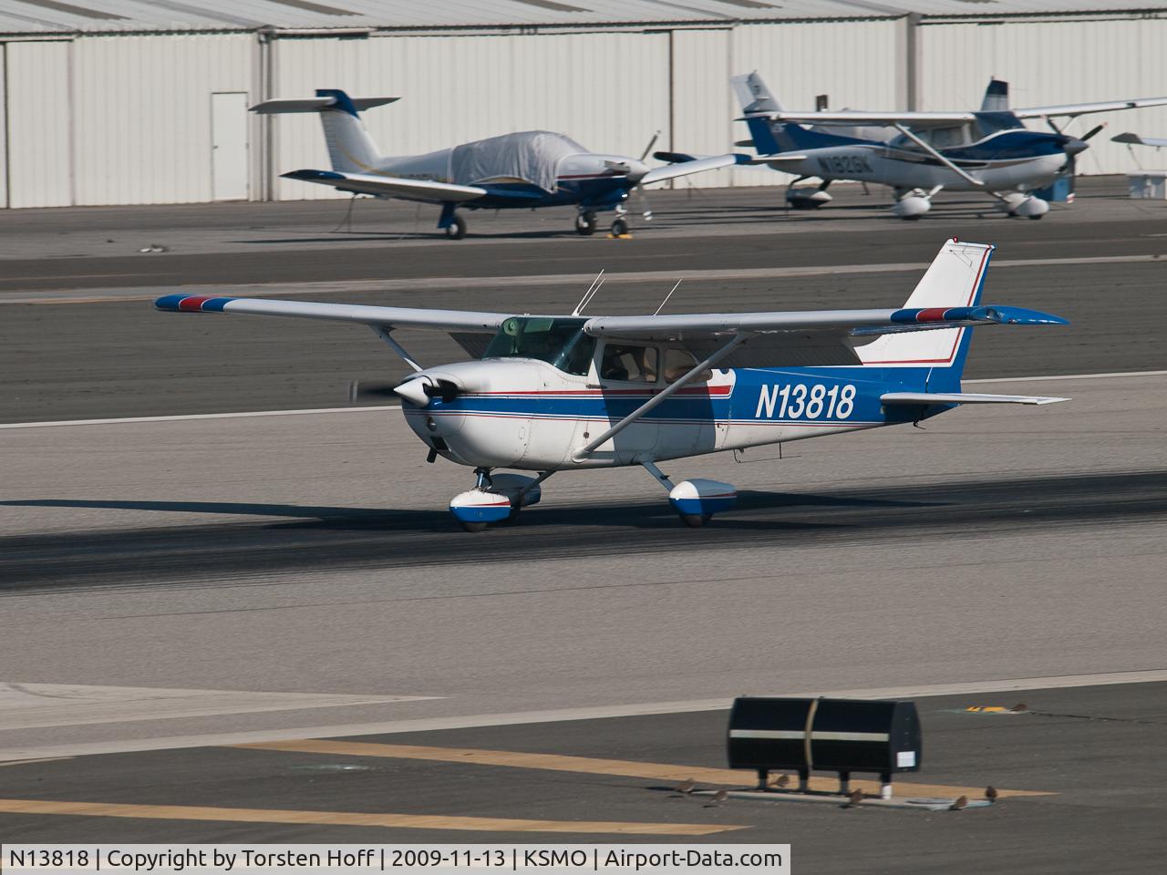 N13818, 1974 Cessna 172M C/N 17263013, N13818 arriving on RWY 21