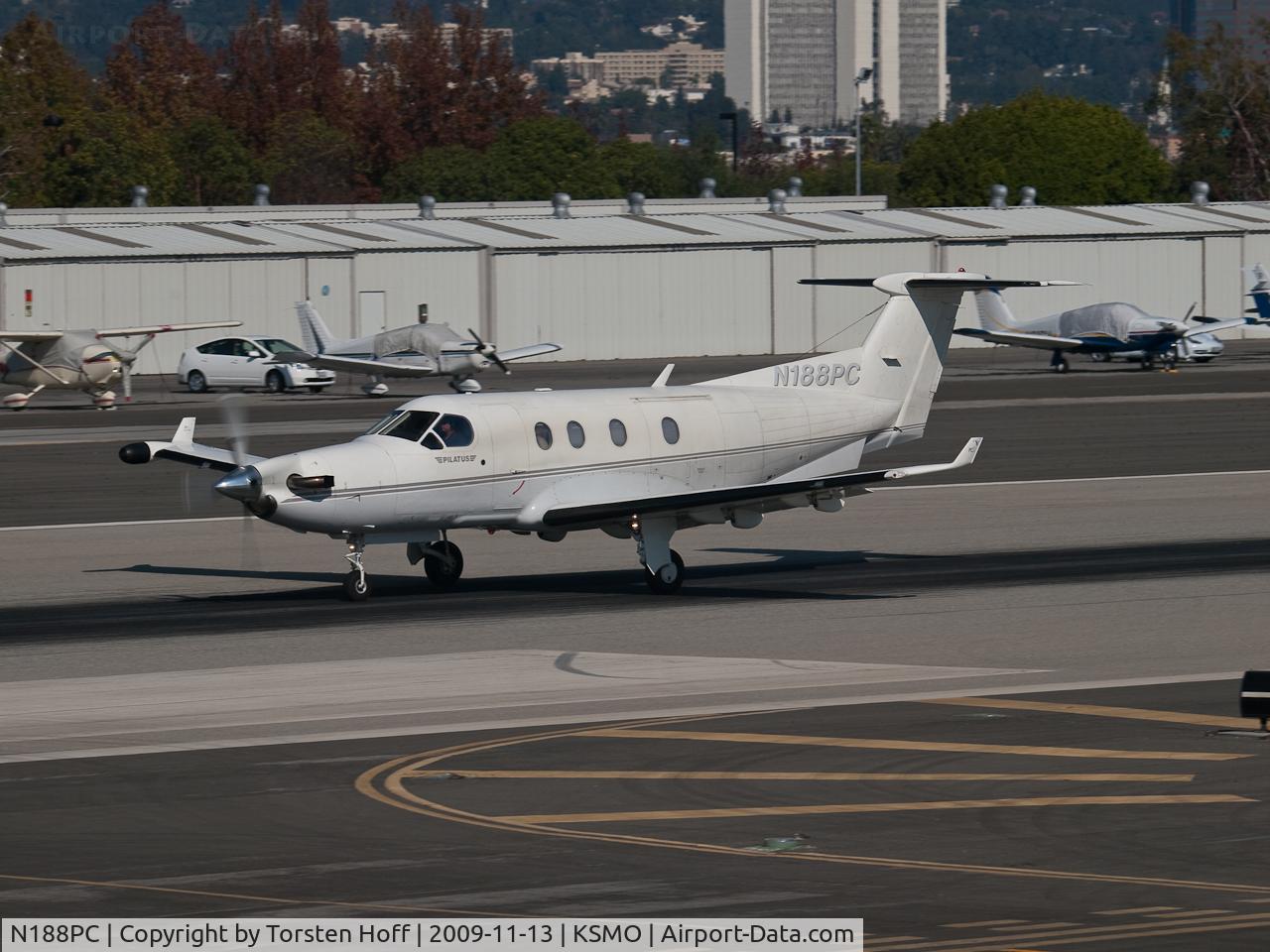 N188PC, 1997 Pilatus PC-12/45 C/N 188, N188PC departing from RWY 21