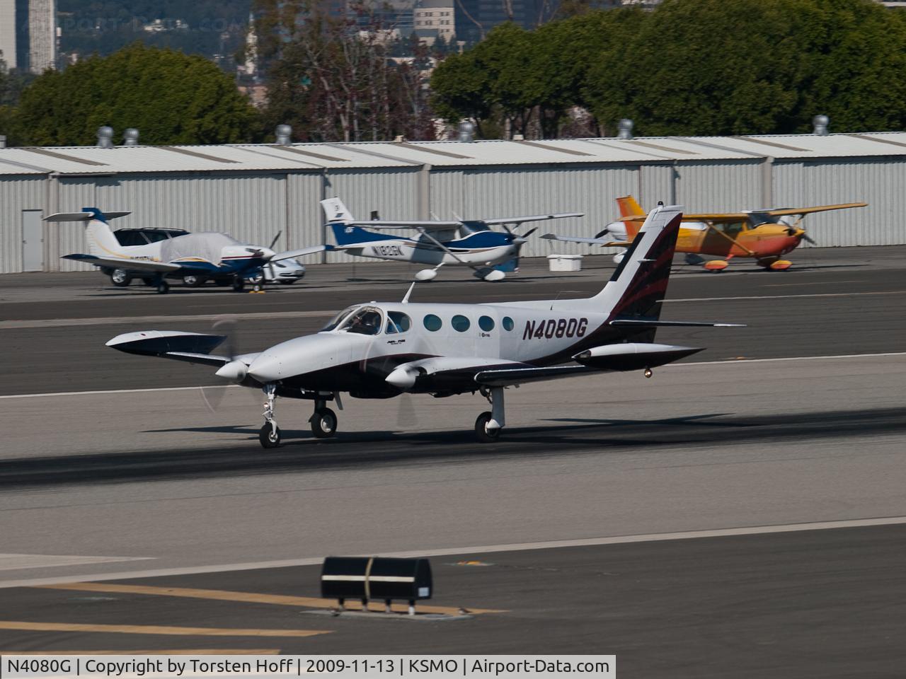 N4080G, Cessna 340A C/N 340A0271, N4080G departing from RWY 21