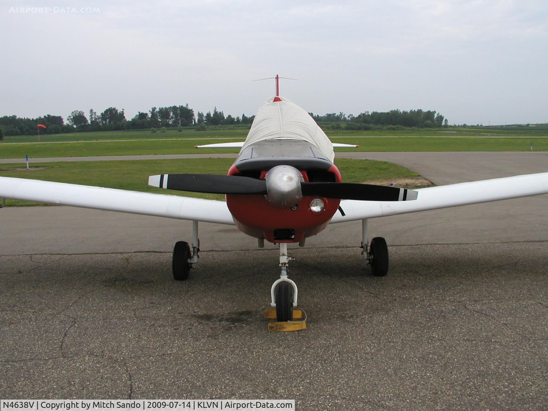 N4638V, 1978 Varga 2150A Kachina C/N VAC-93-78, Parked on the ramp at Airlake.
