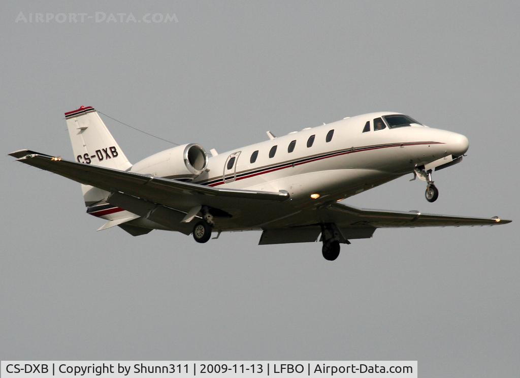 CS-DXB, Cessna 560 XL Citation Excel C/N 560-5553, Landing rwy 14R