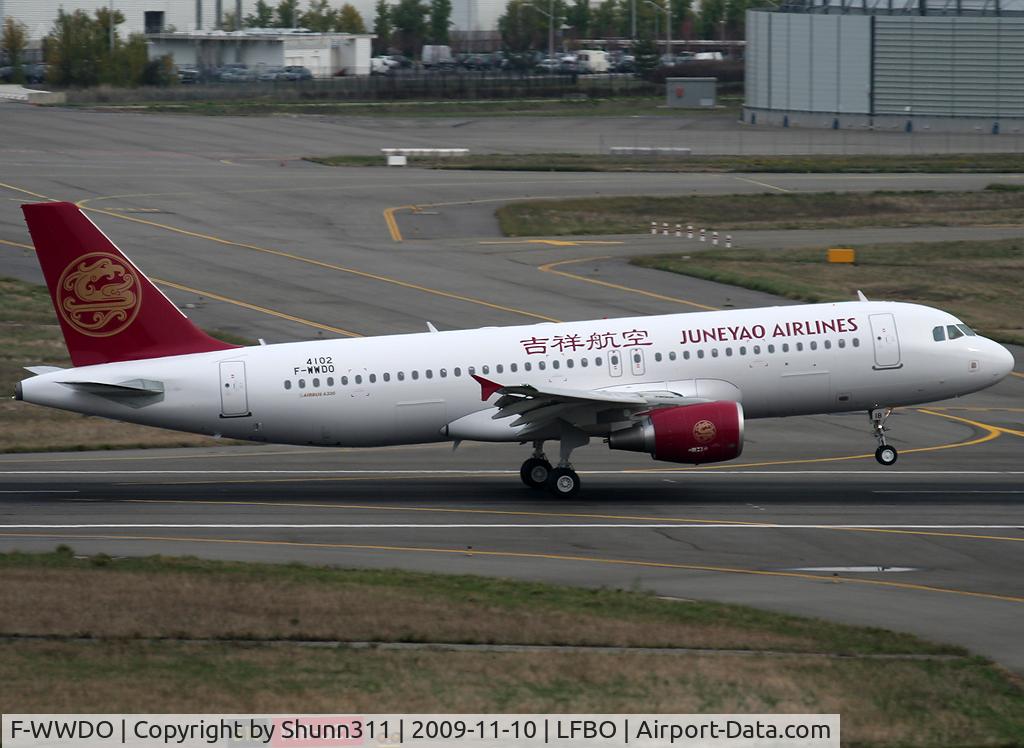 F-WWDO, 2009 Airbus A320-214 C/N 4102, C/n 4102 - To be B-6618